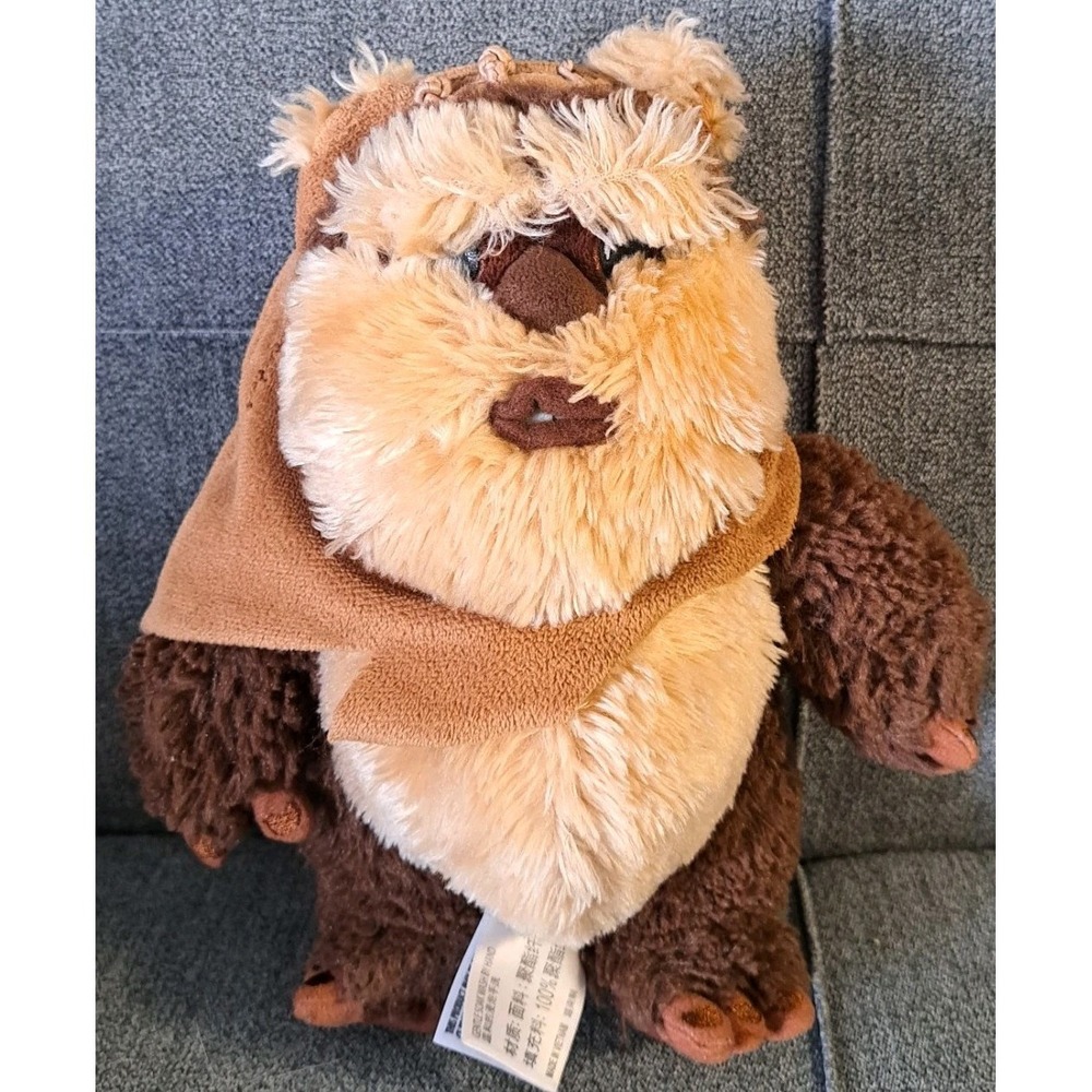 Disney Parks Star Wars Return Of The Jedi Ewok Wicket Warrick 10" stuffed animal
